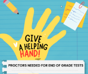  EOG Proctors Needed!